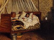 Frederic Bazille Monet after His Accident at the Inn of Chailly Sweden oil painting artist